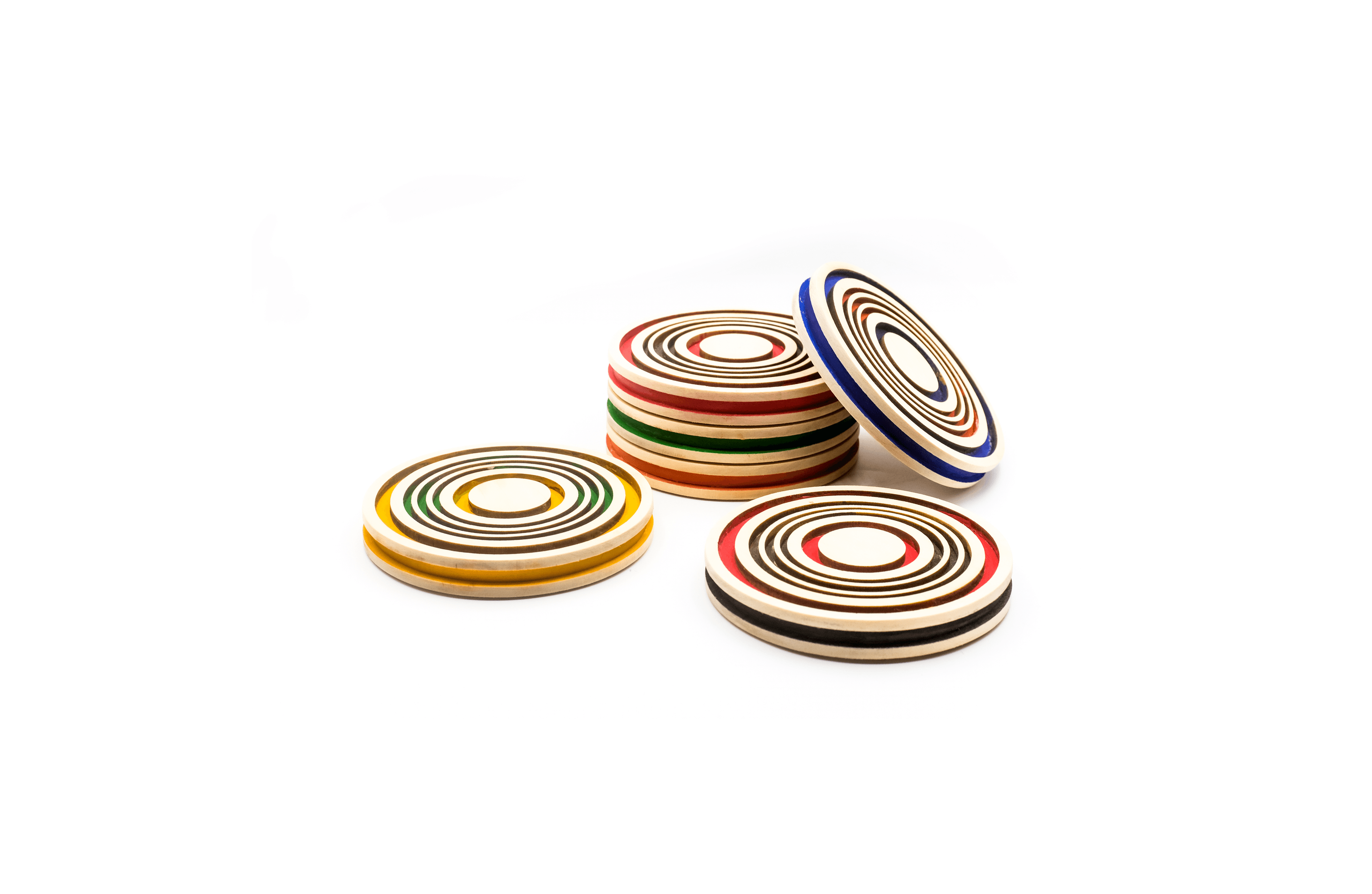 Spinning Top Coasters